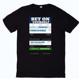 Bet On Yourself T-Shirt (Black)