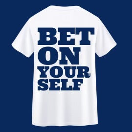 Bet On Yourself T-Shirt (white)