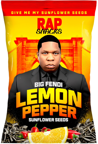 Rap Snack Sunflower Seeds Lemon Pepper